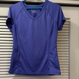 Tek Gear Purple V-Neck Women's Tee